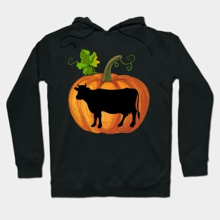 Cow in pumpkin Hoodie